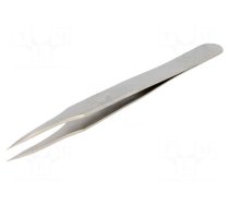 Tweezers | 115mm | for precision works | Blades: narrow | 15g