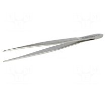 Tweezers | 120mm | for precision works | Blade tip shape: sharp