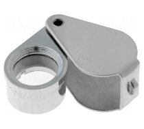 Folding magnifier | Mag: x6 | Lens: Ø15mm | 35x20x15mm