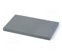 Foam insert | grey | 475x285x30mm