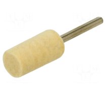 Grinding pin | for polishing metals | felt | with lever