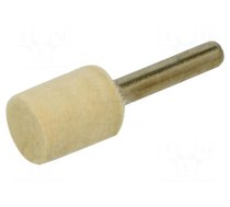 Grinding pin | for polishing metals | felt | with lever