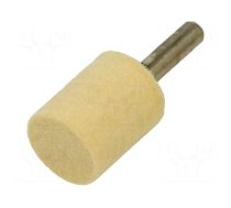 Grinding pin | for polishing metals | felt | with lever