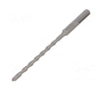 Drill bit | for concrete | Ø: 6mm | L: 160mm | metal | cemented carbide