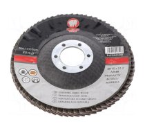 Flap grinding wheels | Ø: 115mm | Øhole: 22mm | Granularity: 40