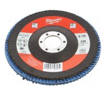 Flap grinding wheels | Ø: 125mm | Øhole: 22.2mm | Granularity: 120