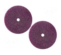 Grinding wheels | 22mm | aluminium oxide | steel | 2pcs.