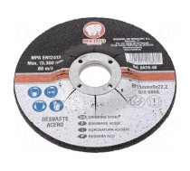 Grinding wheels | Ø: 115mm | Øhole: 22mm | Disc thick: 6mm