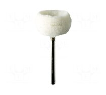 Polishing wheel | Ø: 21mm | Tool material: felt