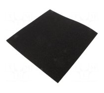 Conductive foam | ESD | L: 305mm | W: 305mm | Thk: 6mm | polyurethane