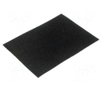 Conductive foam | ESD | L: 355mm | W: 255mm | Thk: 3mm | polyurethane