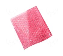 Protection bag | ESD | L: 200mm | W: 150mm | Thk: 55um | polyetylene | pink