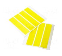 Splice tape | ESD | 16mm | 500pcs | Features: self-adhesive | yellow