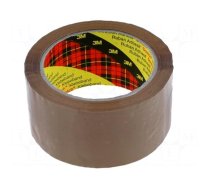 Packing tapes | L: 66m | Width: 48mm | brown | Tensile strength: 45N/cm