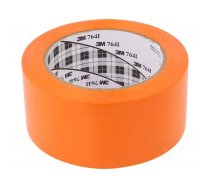 Tape: marking | orange | L: 33m | W: 50mm | self-adhesive