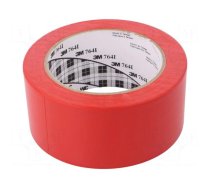 Tape: marking | red | L: 33m | W: 50mm | self-adhesive