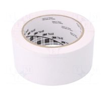 Tape: marking | white | L: 33m | W: 50mm | self-adhesive