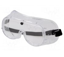 Safety goggles | Lens: transparent | Protection class: S