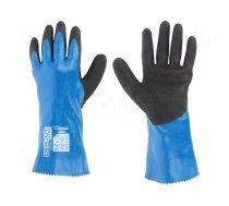 Protective gloves | Size: 10,XL | blue | HPPE,nitryl,polyester