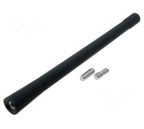 Antenna mast | 0.173m | M5,M6 | outside | AM,FM | rubber mast