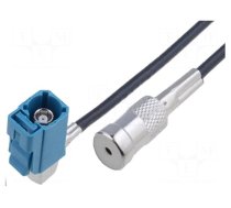 Antenna adapter | Fakra socket,ISO socket | 0.25m | VW | MFD2,RNS2