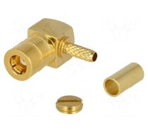 Connector: antenna | socket | SMB-B | angled