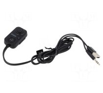 FM transmitter | black | Bluetooth 5.1 | 1.2m