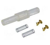 Fuse holder | cylindrical fuses | 5x20mm,6.3x32mm | transparent