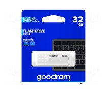 Pendrive | USB 2.0 | 32GB | R: 20MB/s | W: 5MB/s | white | USB A