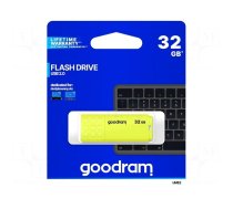 Pendrive | USB 2.0 | 32GB | R: 20MB/s | W: 5MB/s | yellow | USB A