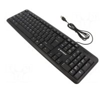 Keyboard | black | USB A | wired,US layout | 1.5m