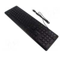 Keyboard | black | USB A | wired,US layout | Len: 1.45m