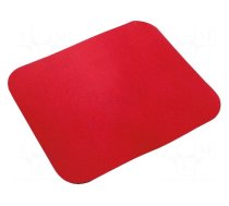 Mouse pad | red | 220x250x3mm