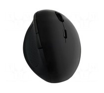 Optical mouse | black | USB A | wireless | 10m | No.of butt: 5