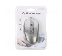 Optical mouse | black,grey | USB A | wired | 1.35m | No.of butt: 6