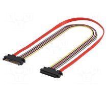 Cable: SATA | Micro SATA socket,Micro SATA plug | 0.5m
