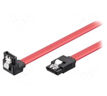 Cable: SATA | SATA L-Type angled plug,SATA L-Type plug | 0.5m