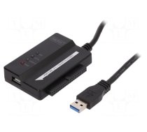 USB to SATA adapter | IDE 40pin,SATA socket,USB A plug | 5Gbps