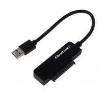 USB to SATA adapter | PnP | SATA 22pin female,USB A plug | 0.19m