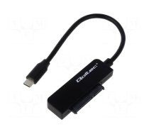 USB to SATA adapter | PnP | SATA 22pin female,USB A plug | 0.19m