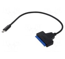 USB to SATA adapter | PnP | SATA plug,USB C plug | 0.25m | 5Gbps