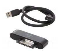 USB to SATA adapter | SATA plug,USB A micro plug,USB A plug