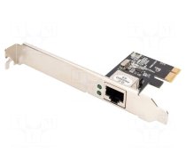 PC extension card: PCIe | PCIe,RJ45 socket | 1Gbps | 0÷55°C