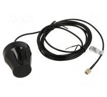 Antenna | black | SMA | 50W | 600÷2700MHz | 50Ω | 3m | 5dBi | -40÷85°C | RG174