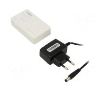 Switch Gigabit Ethernet | white | Features: LED status indicator