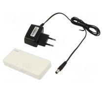 Switch Gigabit Ethernet | white | Features: LED status indicator