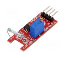 Sensor: reed switch | 5VDC | 18x15x4.44mm