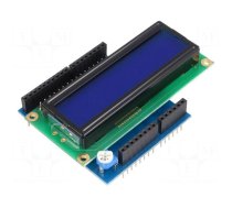 Module: shield | LCD display | 5VDC | Arduino | socket,pin header