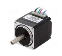 Motor: stepper | 3.8VDC | Shaft: D spring | max.58.6mNm | 670mA