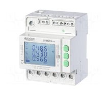 Meter: power quality analyser | for DIN rail mounting | LCD | 6A